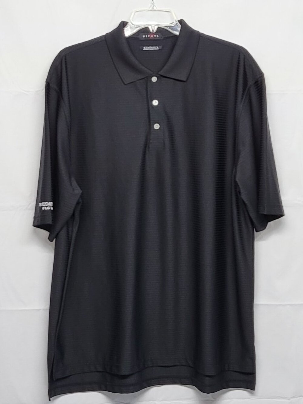 The Cosmopolitan Las Vegas Polo Shirt Mens 2XL Divots Driway Short Sleeve Black